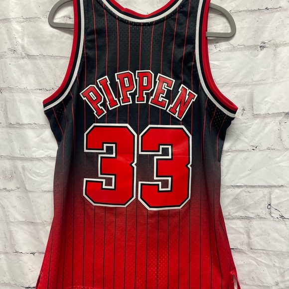 Chicago Bulls Scottie Pippen 1995/96 Hardwood Classics Alternate Swingman Jersey - Picture 4 of 8